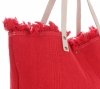 Bőr táska shopper bag Vittoria Gotti piros V5902